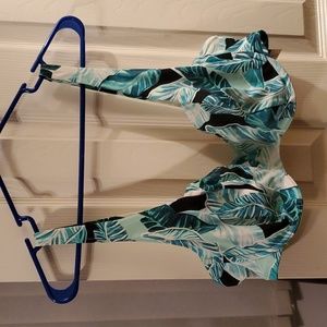 Swimsuits for All 38F Plus Size Underwire Demi Cup Bikini Swim Top